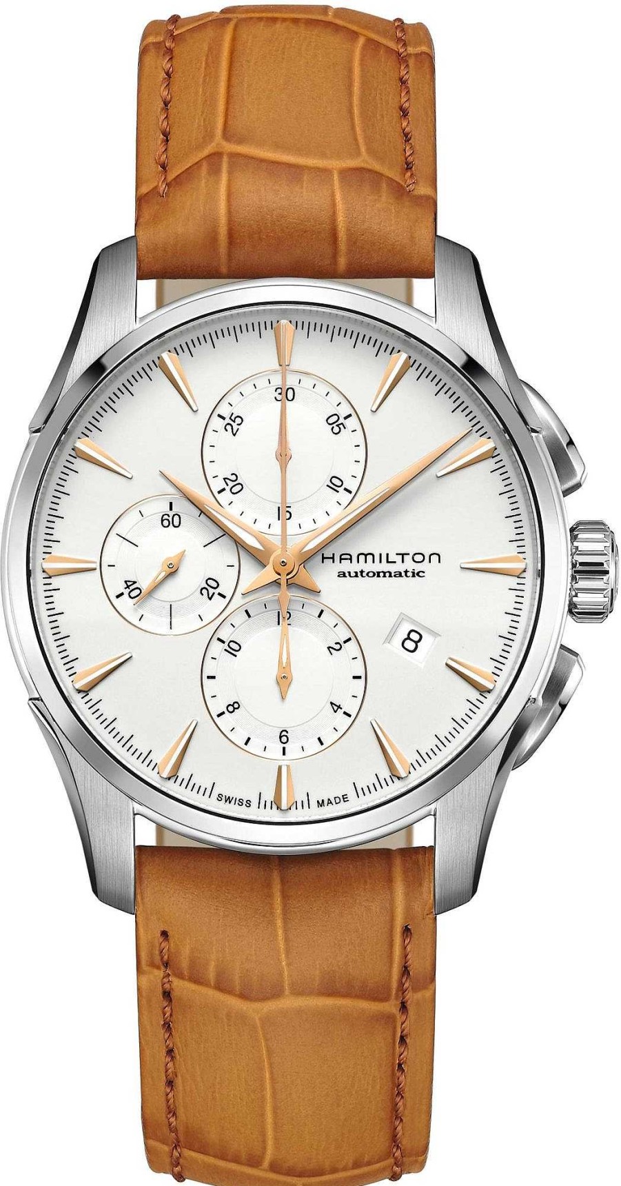 Uhren Hamilton | Hamilton Jazzmaster H32586511 Herren Automatikchronograph