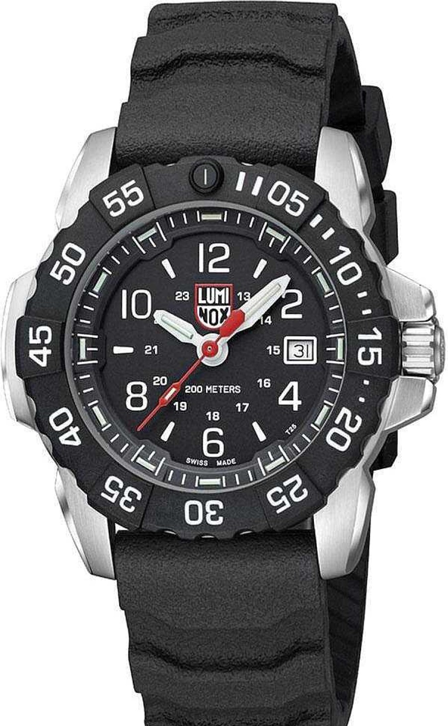 Uhren Luminox | Luminox Navy Seal Steel 3250 Series Xs.3251.Cb Herrenarmbanduhr Taucheruhr