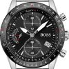 Uhren Boss | Boss Pilot Edition Chrono 1513886 Herrenarmbanduhr