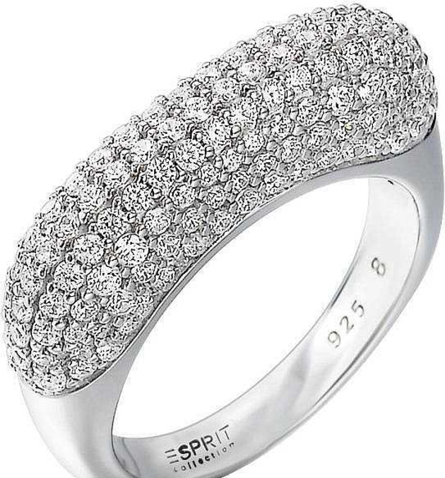 Schmuck Esprit Collection Jewelry | Esprit Collection Jewelry Antheia Elrg91923A Ring F R Sie Mit Zirkonen