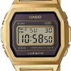 Uhren Casio | Casio Vintage Iconic A1000Mga-5Ef Herrenarmbanduhr Mit Alarm