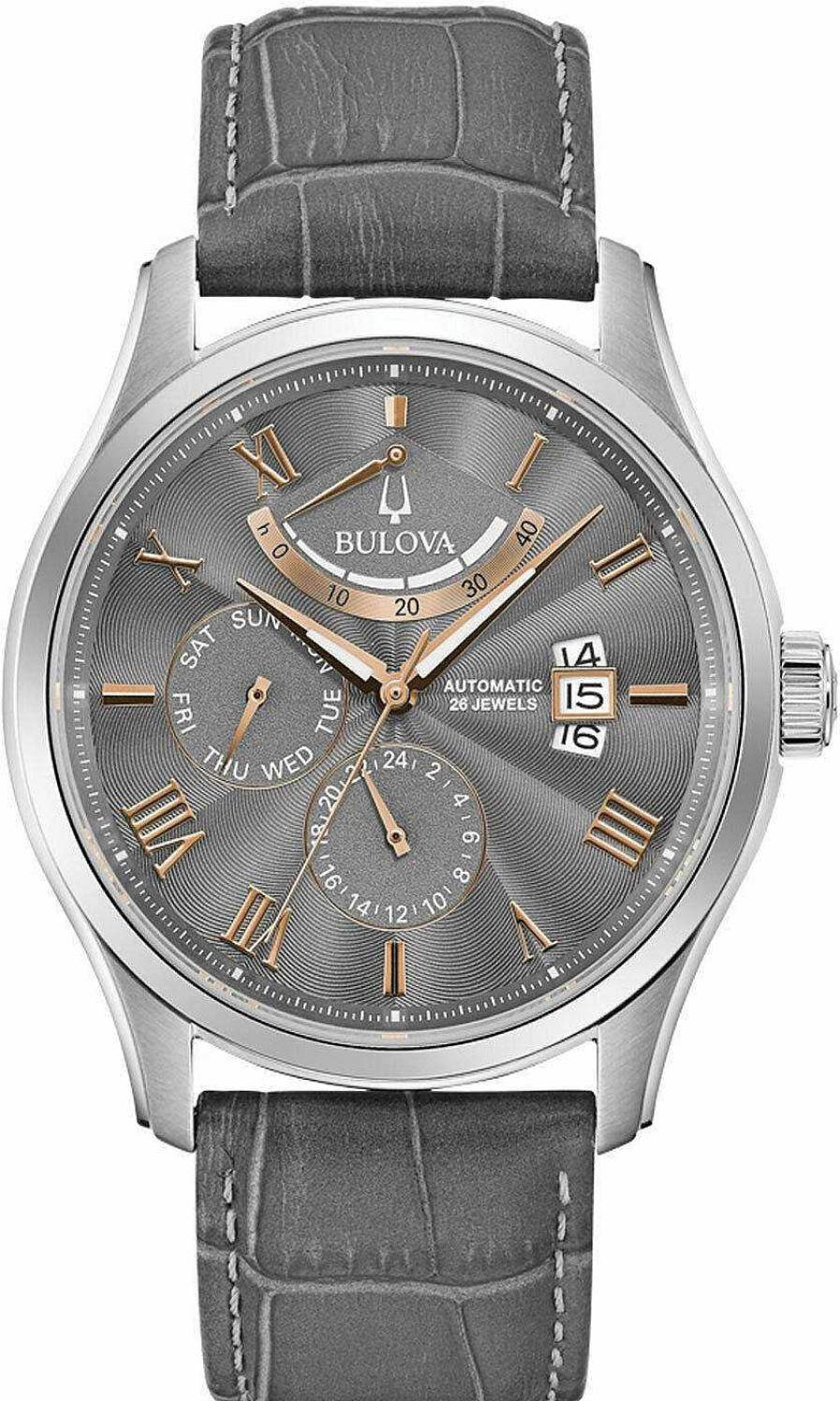 Uhren Bulova | Bulova Automatic 96C143 Herren Automatikuhr