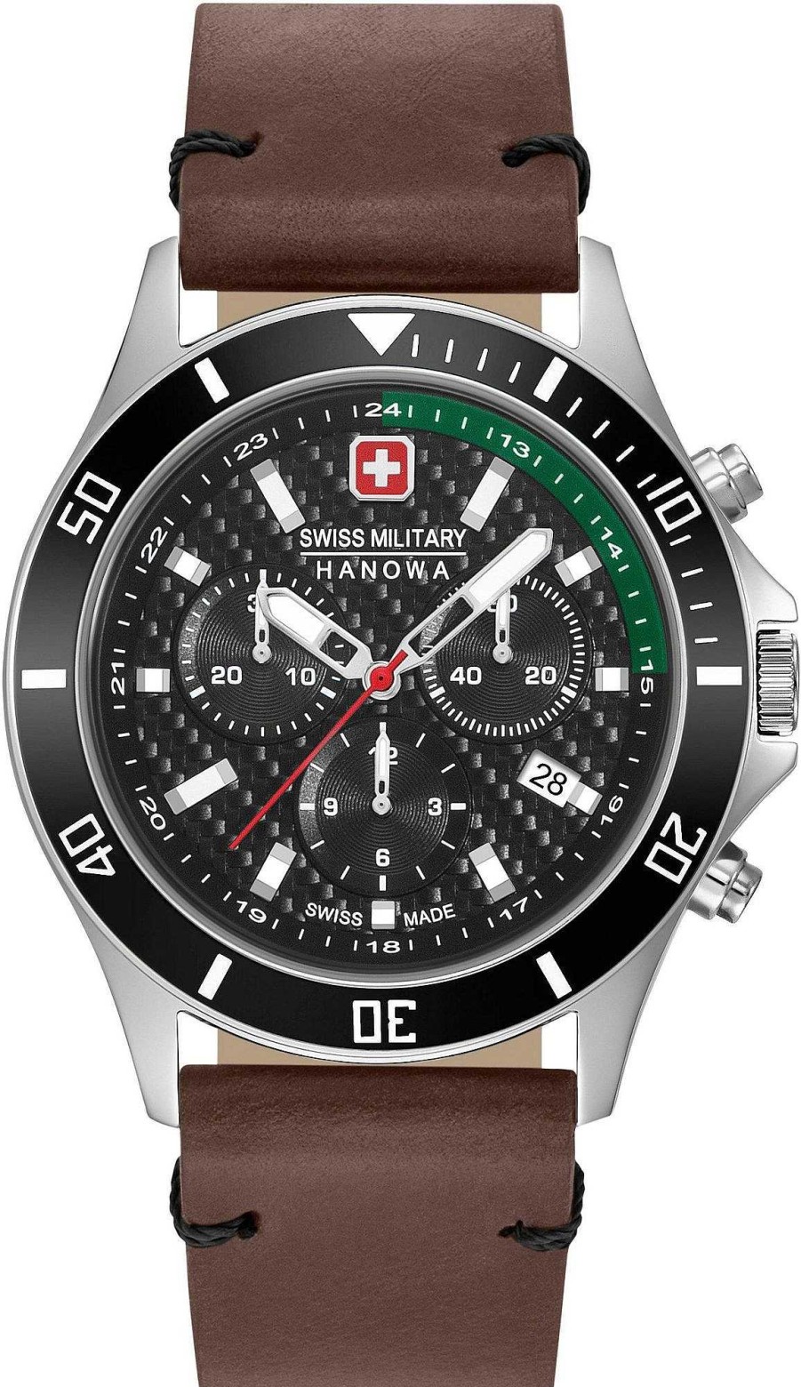 Uhren Swiss Military Hanowa | Hanowa Swiss Military Flagship Racer Chrono 06-4337.04.007.06 Herrenchronograph