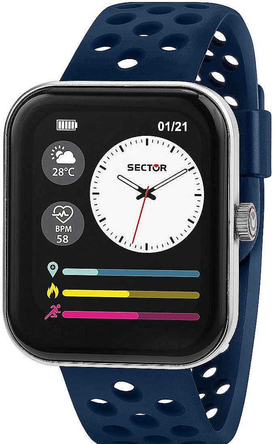 Uhren SECTOR | Sector Sector Smart R3251159002 Herrenarmbanduhr Smartwatch