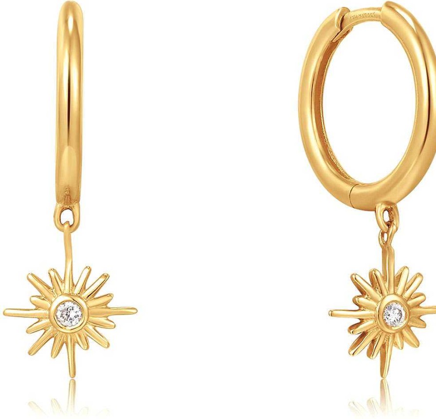 Schmuck Ania Haie 14KT Gold | Ania Haie 14Kt Gold Eau001-18Yg Ohrringe