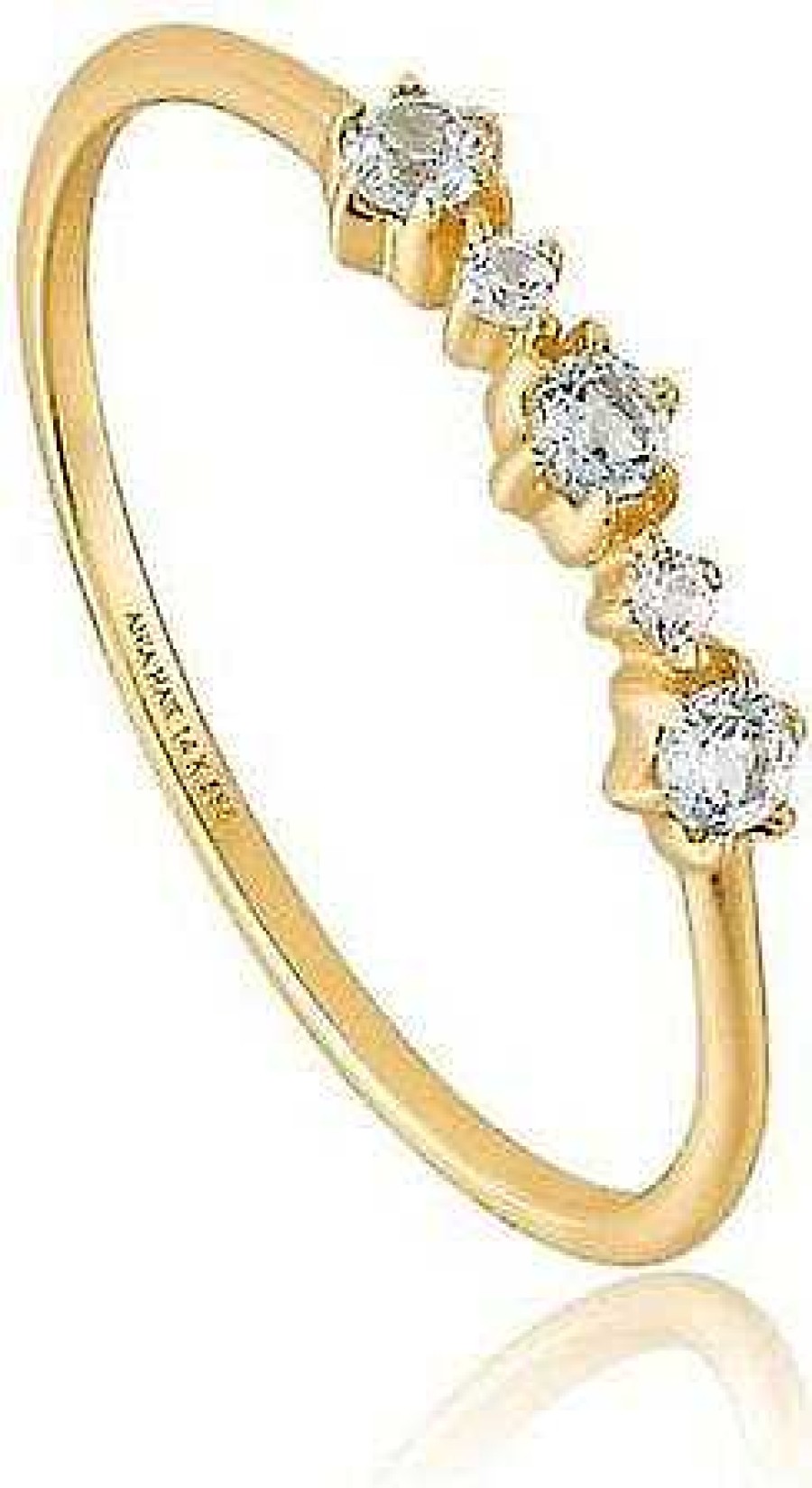 Schmuck Ania Haie 14KT Gold | Ania Haie 14Kt Gold Rau006-01Yg-57 Damenring