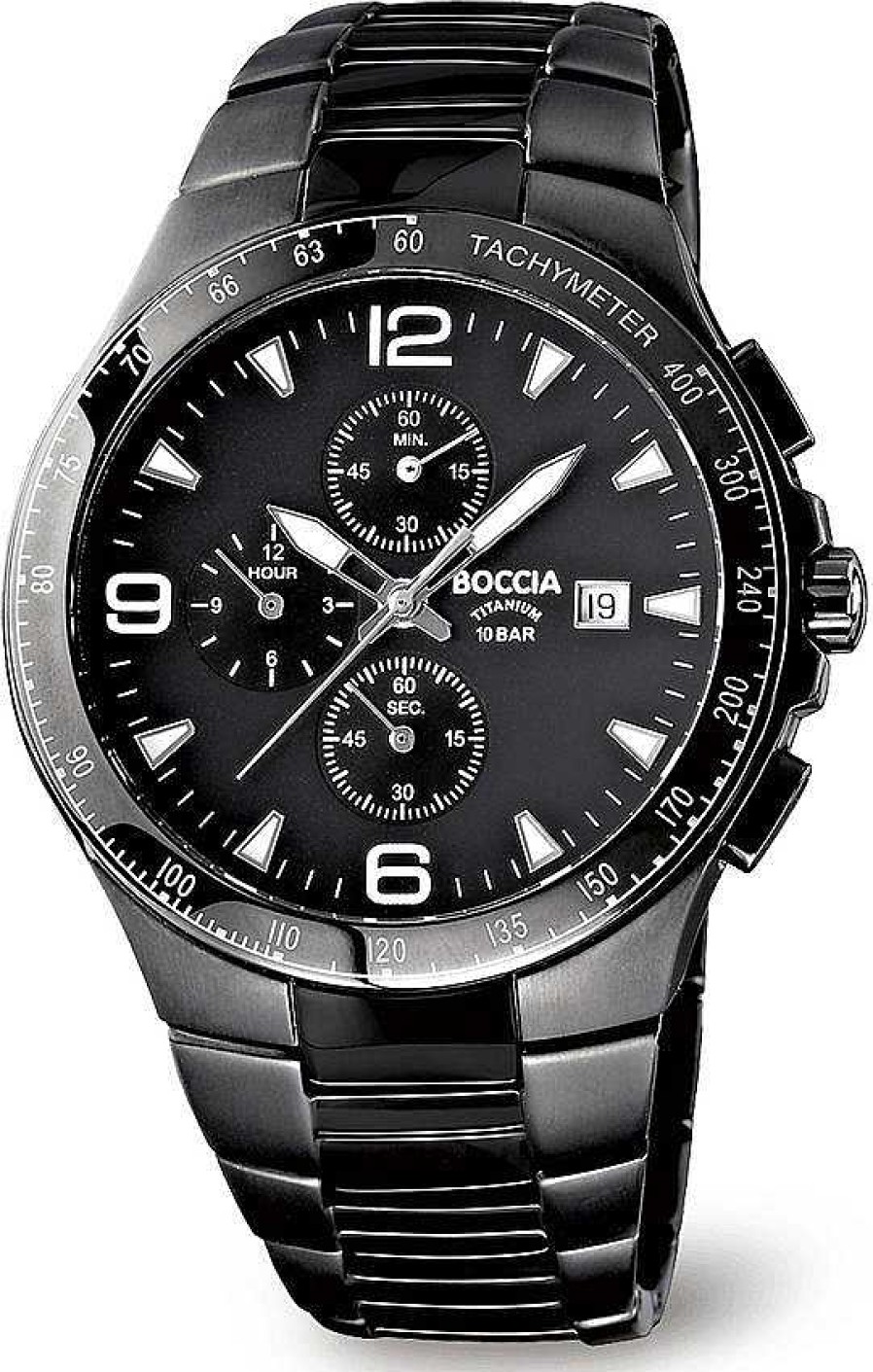 Uhren Boccia Titanium | Boccia Titanium 3773-03 Herrenchronograph