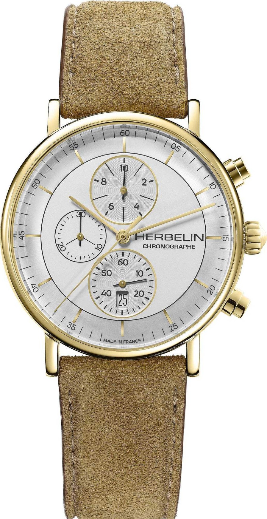 Uhren Michel Herbelin | Michel Herbelin Inspiration 35647P12Su Herrenchronograph