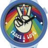 Uhren Swatch | Swatch Big Bold Bioceramic Peace Hand Love Sb03N105 Unisexuhr