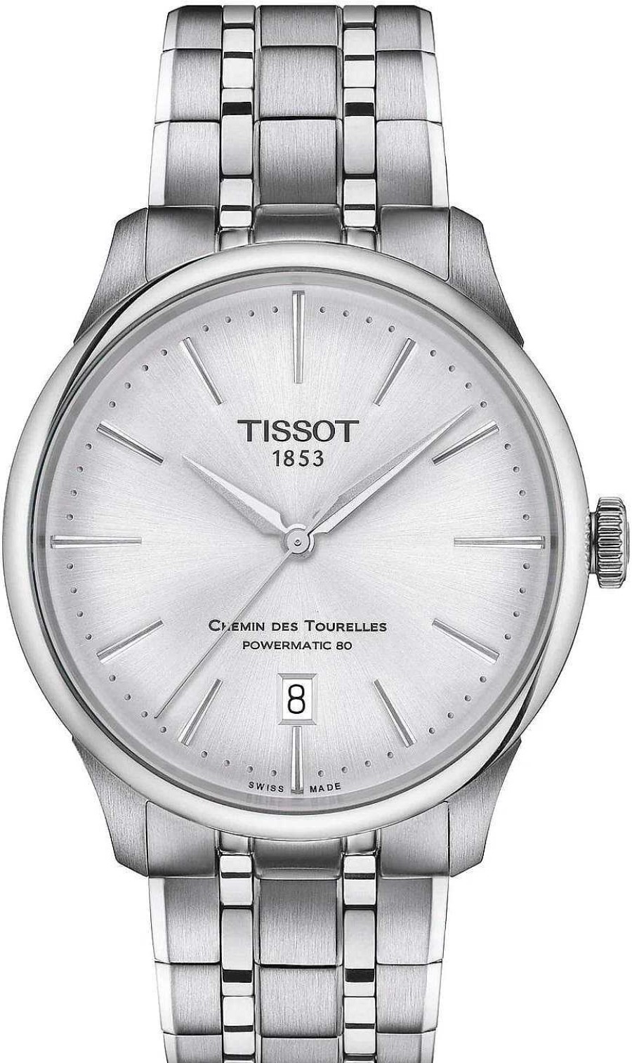 Uhren Tissot | Tissot Chemin Des Tourelles Powermatic 80 T139.807.11.031.00 Unisexuhr 80H Gangreserve