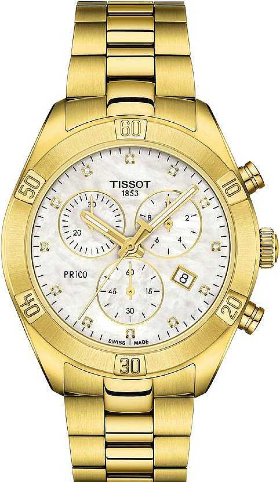 Uhren Tissot | Tissot Tissot Pr 100 T101.917.33.116.01 Damenchronograph