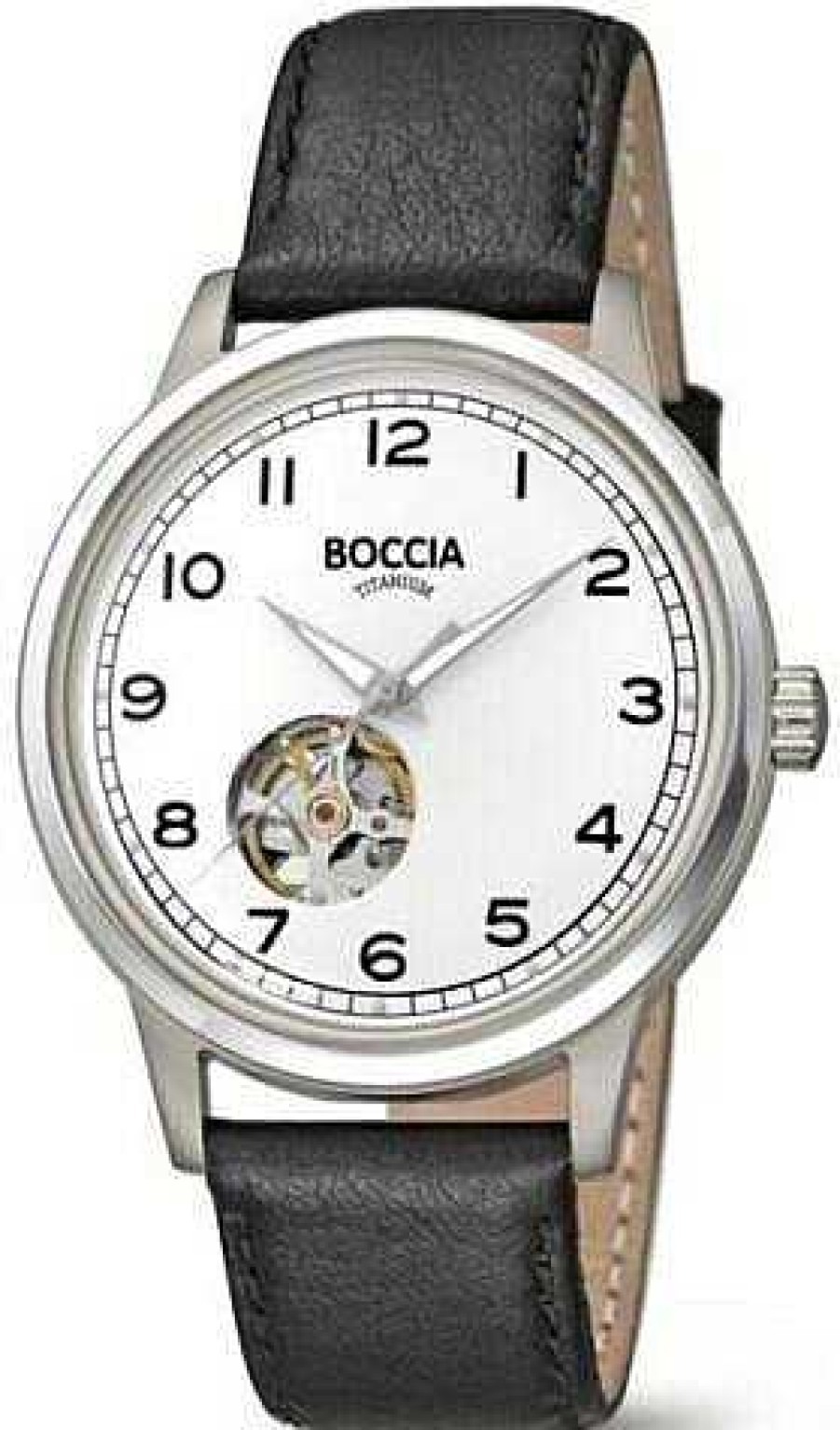 Uhren Boccia Titanium | Boccia Titanium Titanium 3613-01 Herren Automatikuhr