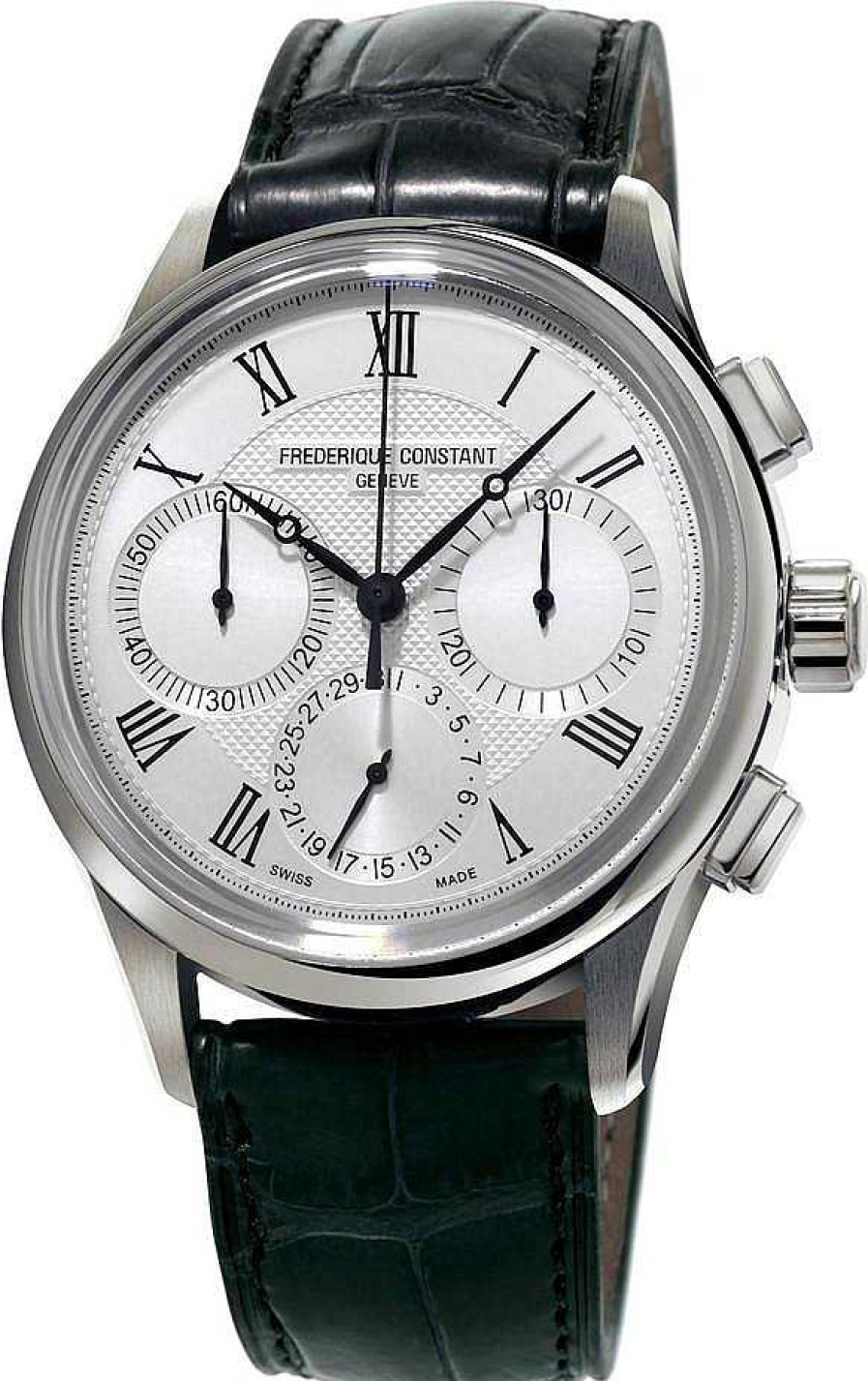 Uhren Frederique Constant Geneve | Frederique Constant Geneve Flyback Chronograph Manufacture Fc-760Mc4H6 Herren Automatikchronograph