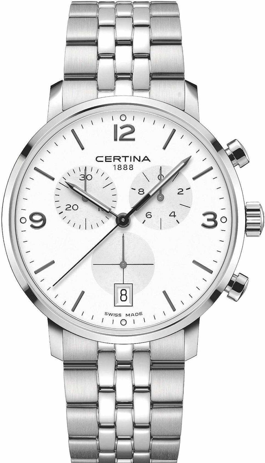 Uhren Certina | Certina Ds Caimano C035.417.11.037.00 Herrenarmbanduhr