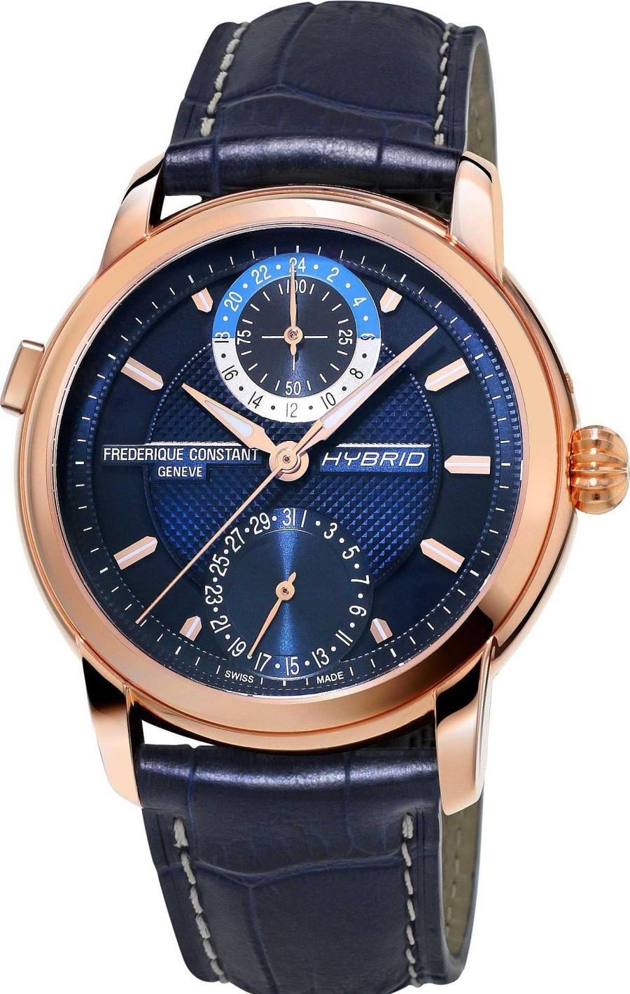 Uhren Frederique Constant Geneve | Frederique Constant Geneve Hybrid Manufacture Fc-750N4H4 Herren Automatikuhr