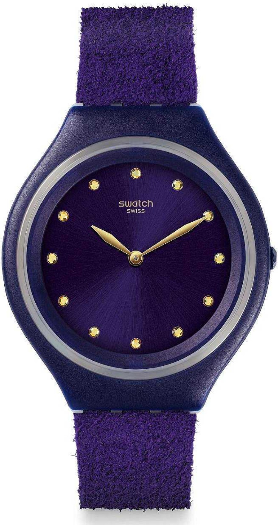 Uhren Swatch | Swatch Deep Wonder Skinviolet Svuv102 Armbanduhr