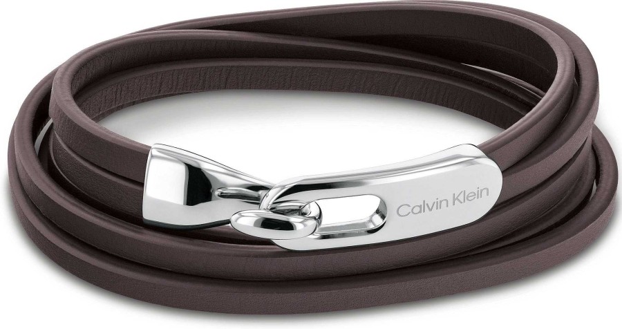 Schmuck Calvin Klein Jewelry | Calvin Klein Jewelry Wrapped & Braided 35000110 Herrenarmband