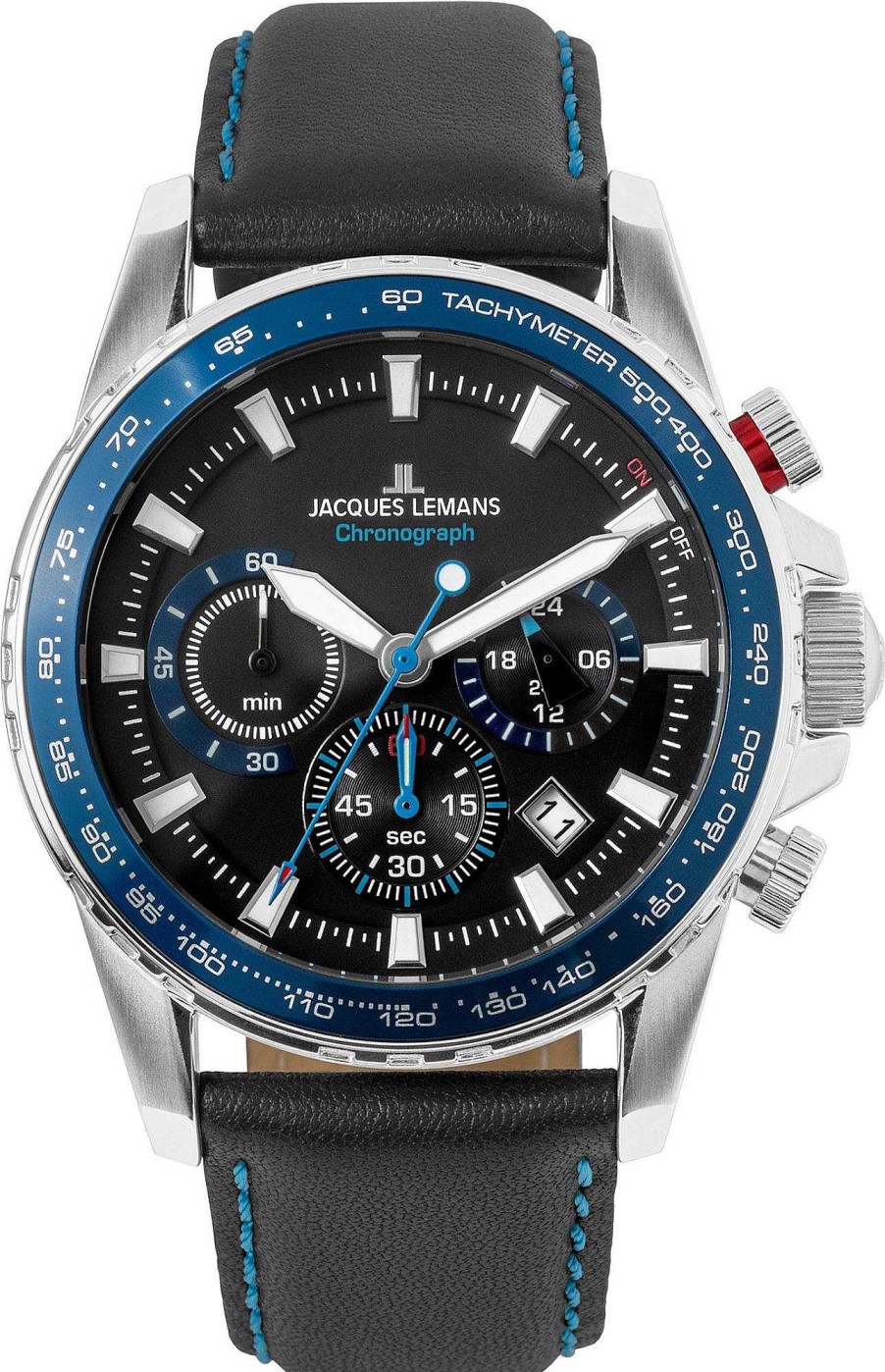 Uhren Jacques Lemans | Jacques Lemans Liverpool 1-2099B.1 Herrenchronograph