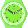 Uhren Swatch | Swatch Proudly Green So29G704 Unisexuhr