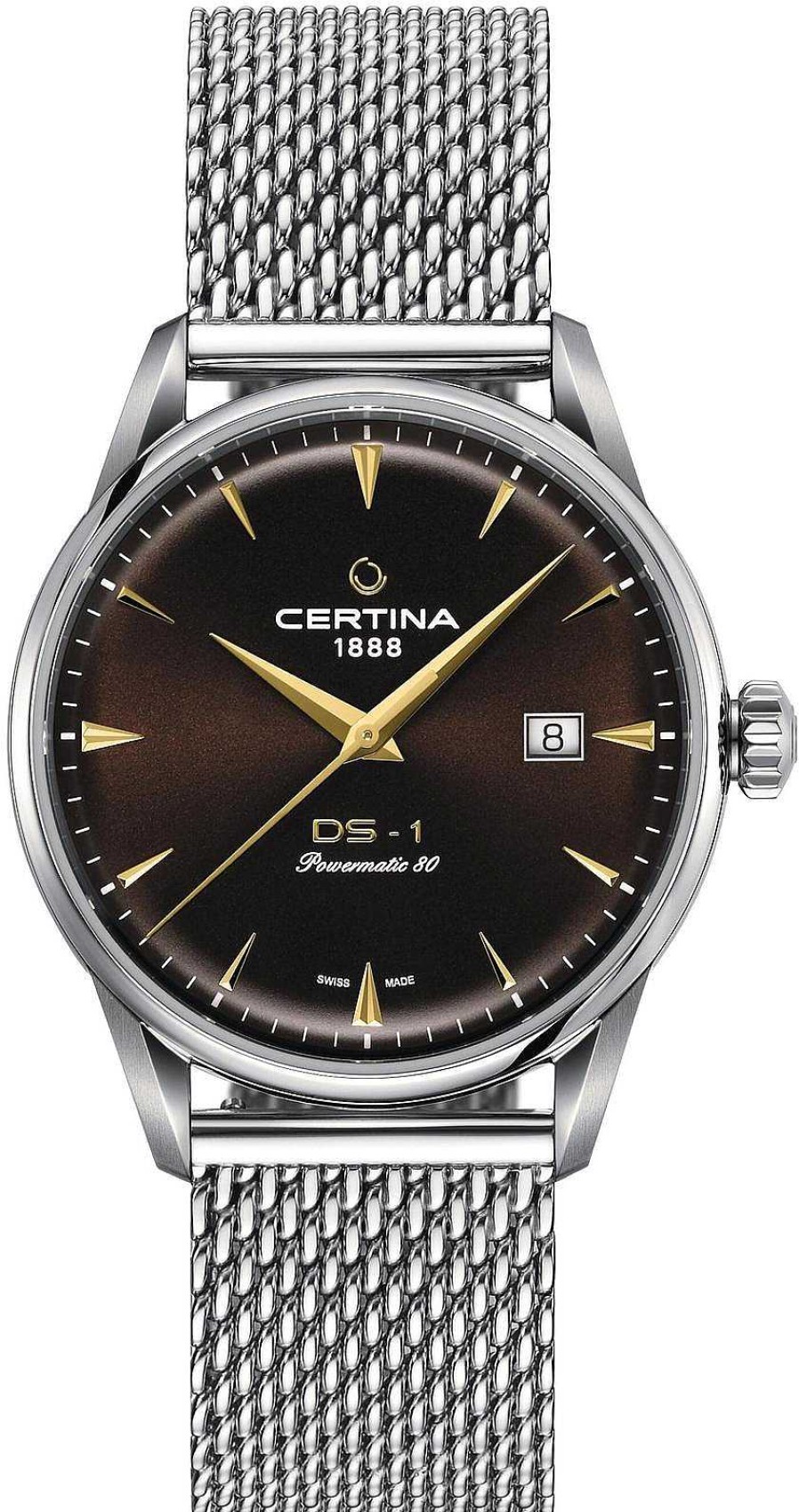 Uhren Certina | Certina Heritage Ds-1 Powermatic 80 C029.807.11.291.02 Herrenarmbanduhr