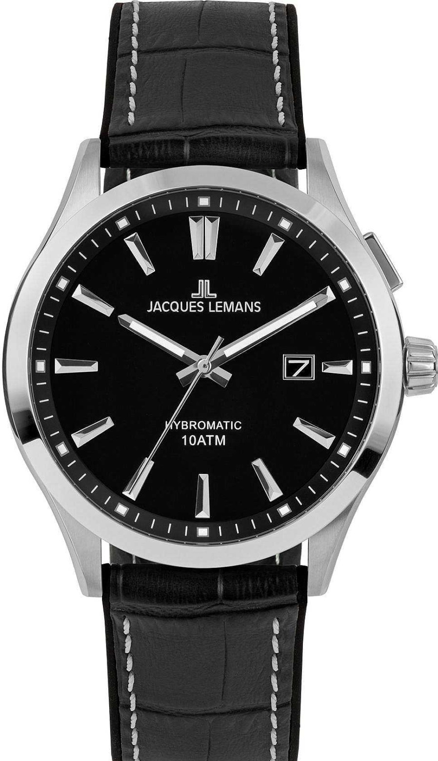 Uhren Jacques Lemans | Jacques Lemans Hybromatic 1-2130A Herren Automatikuhr