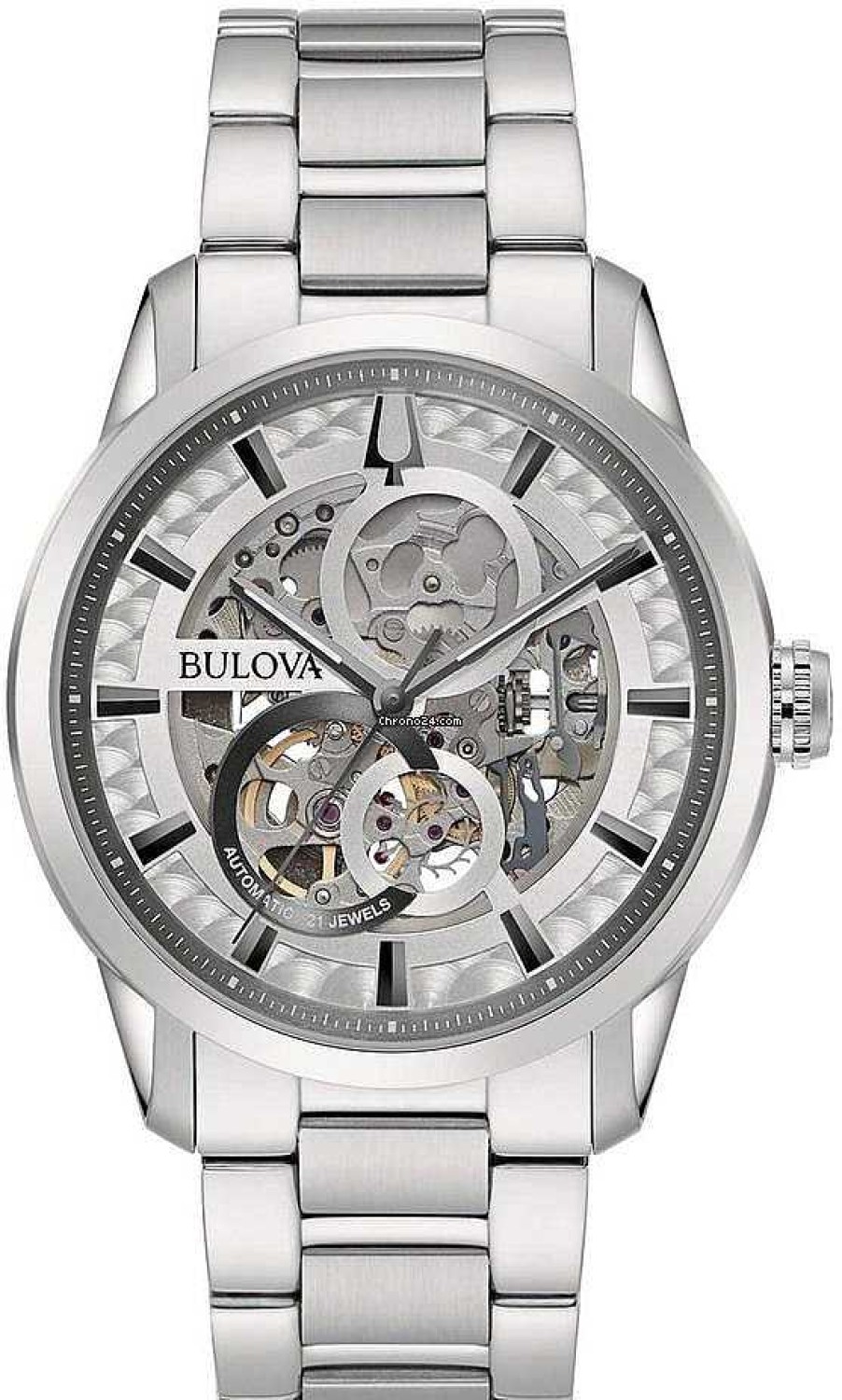 Uhren Bulova | Bulova Automatic 96A267 Herren Automatikuhr