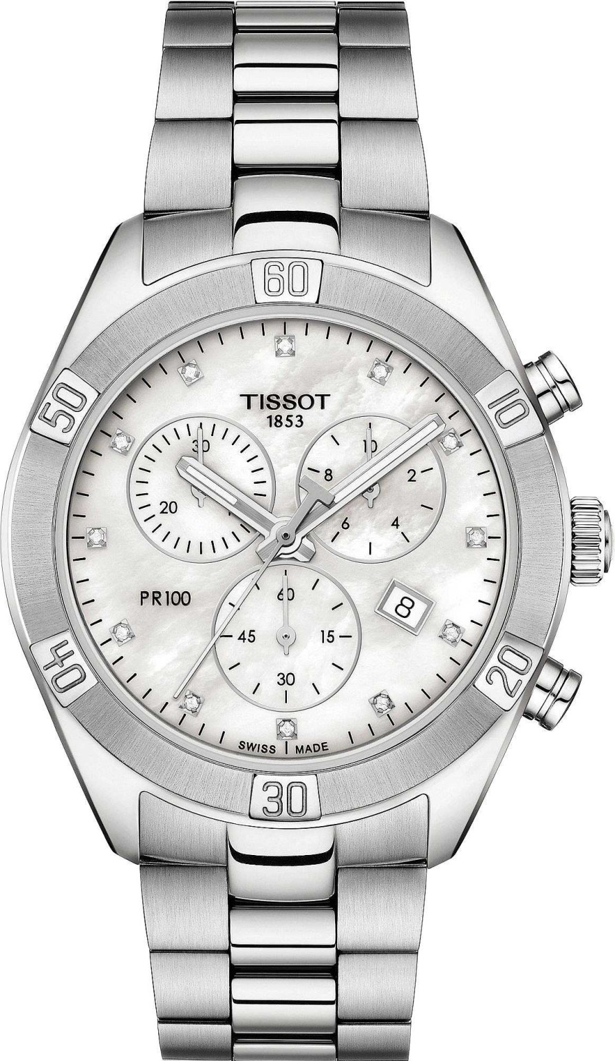 Uhren Tissot | Tissot Tissot Pr 100 T101.917.11.116.00 Damenchronograph