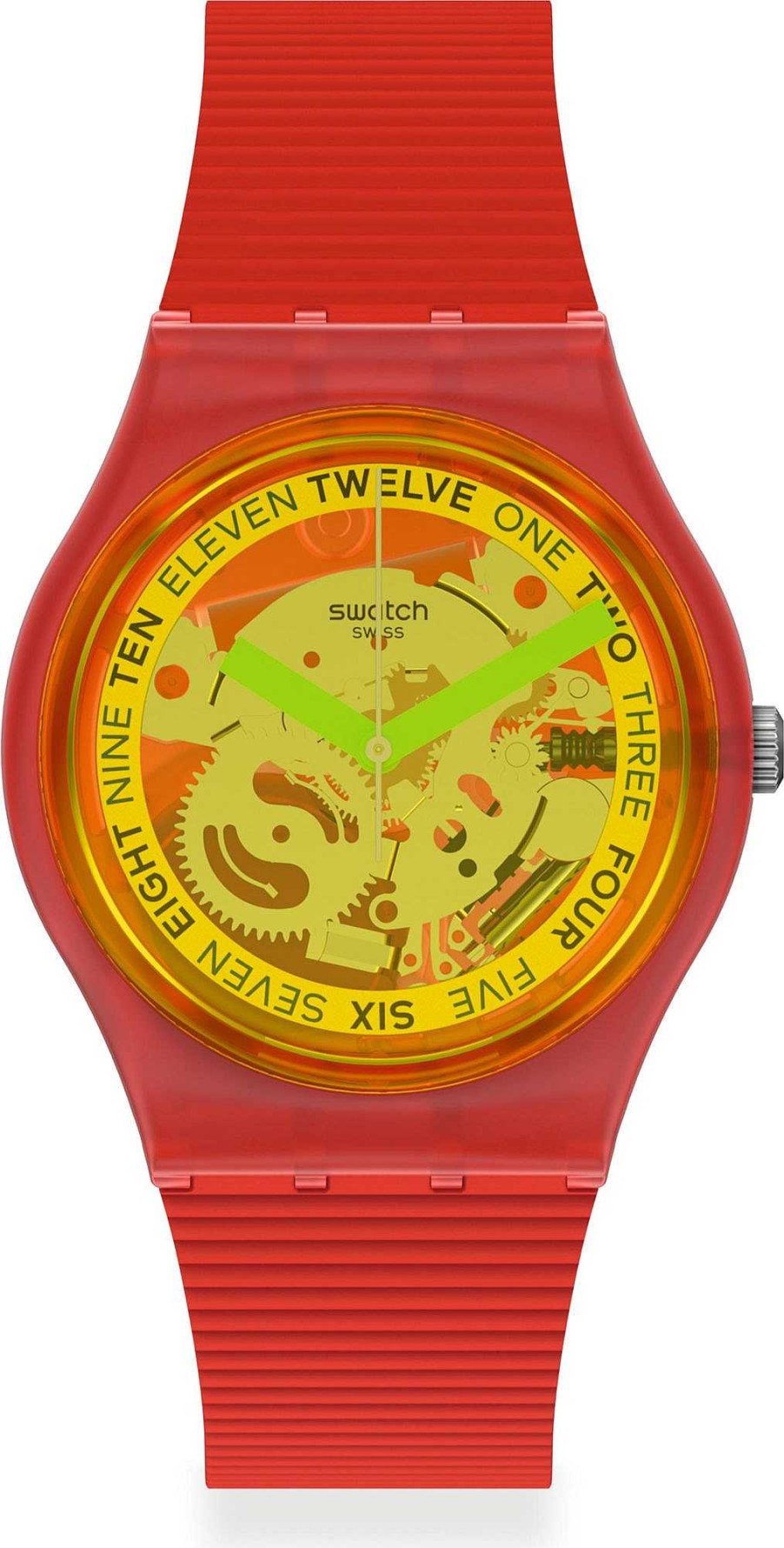 Uhren Swatch | Swatch Retro-Rosso Gr185 Unisexuhr