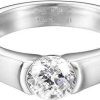 Schmuck Esprit Jewel | Esprit Jewel Clarity Esrg92425A Damenring Mit Zirkonen