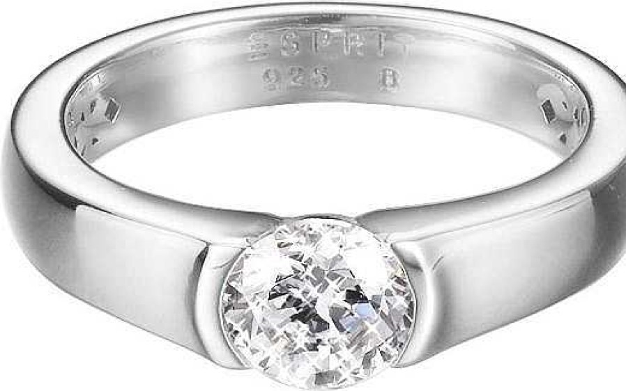 Schmuck Esprit Jewel | Esprit Jewel Clarity Esrg92425A Damenring Mit Zirkonen