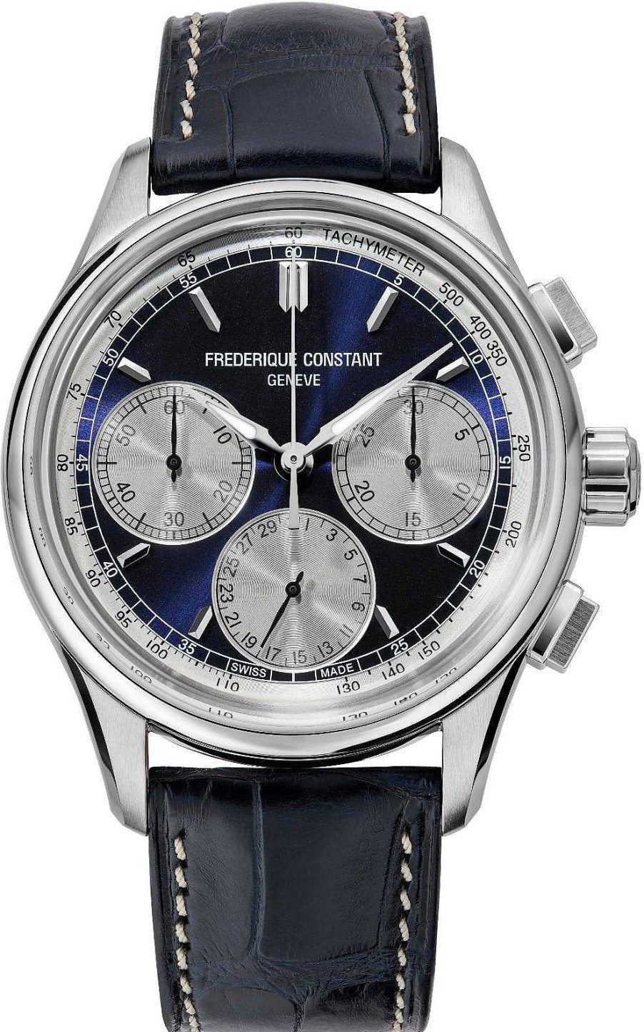 Uhren Frederique Constant Geneve | Frederique Constant Geneve Flyback Chronograph Manufacture Fc-760Ns4H6 Herren Automatikchronograph Swiss Made