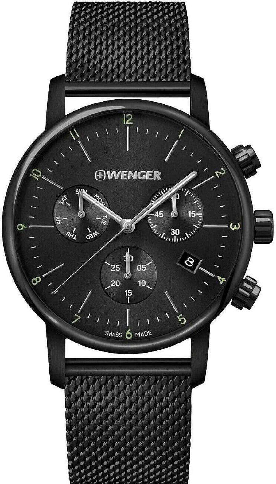 Uhren Wenger | Wenger Urban Classic 01.1743.116 Herrenchronograph