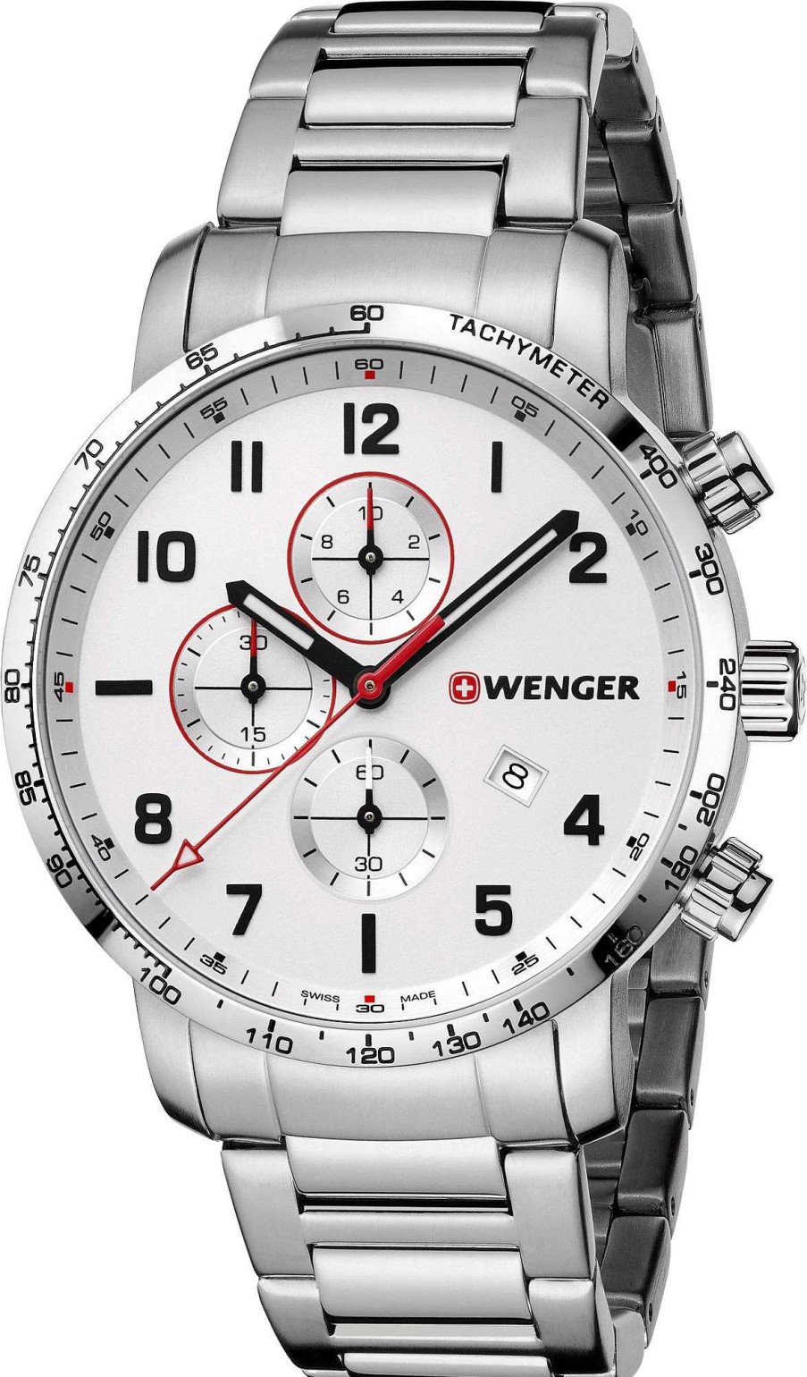 Uhren Wenger | Wenger Attitude Chrono 01.1543.110 Herrenchronograph