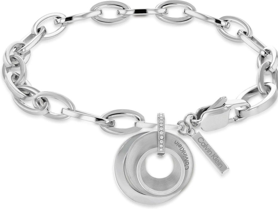 Schmuck Calvin Klein Jewelry | Calvin Klein Jewelry Playful Circular Shimmer 35000156 Damenarmband