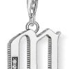 Schmuck Thomas Sabo | Thomas Sabo Buchstabe M Silber 1593-643-21 Charm Anh Nger