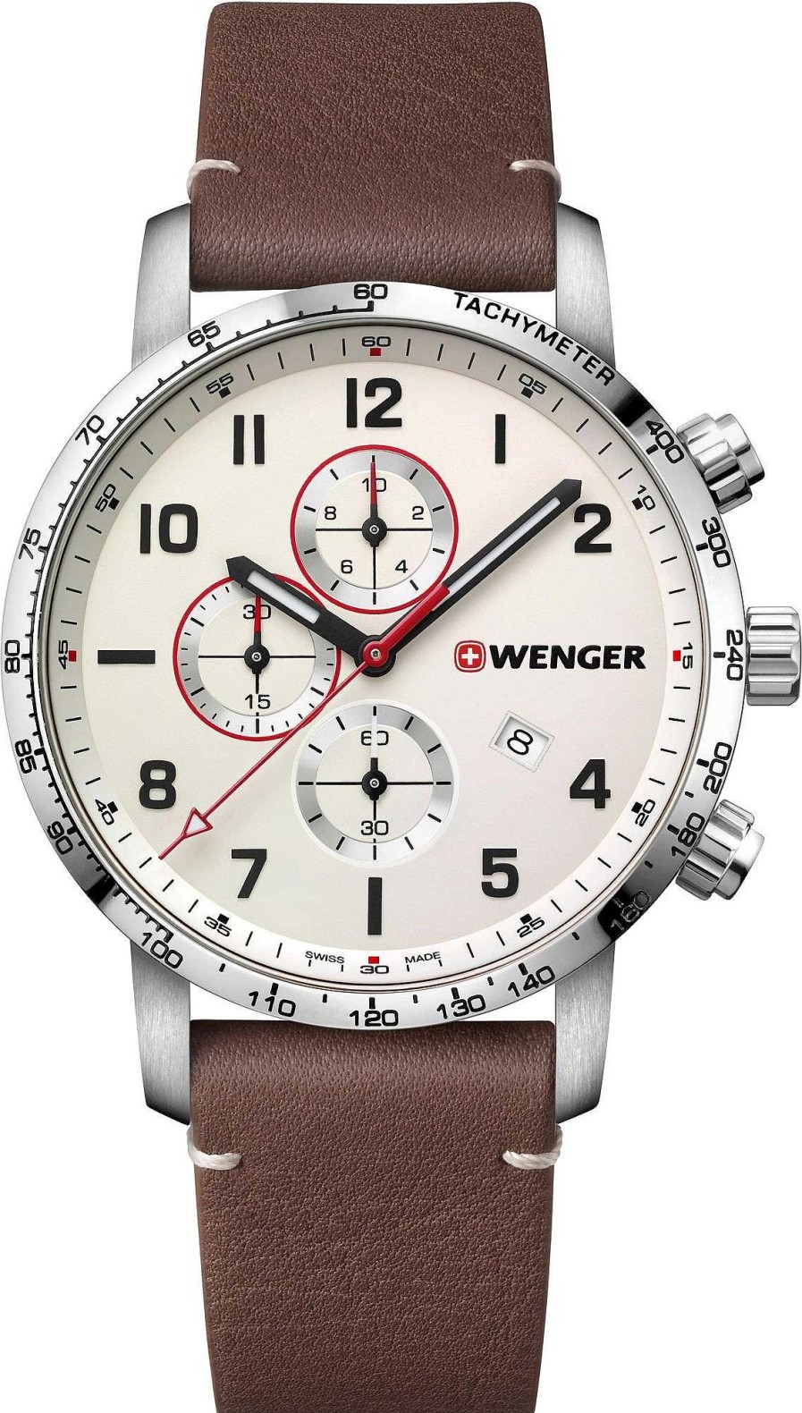 Uhren Wenger | Wenger Attitude 01.1543.113 Herrenchronograph