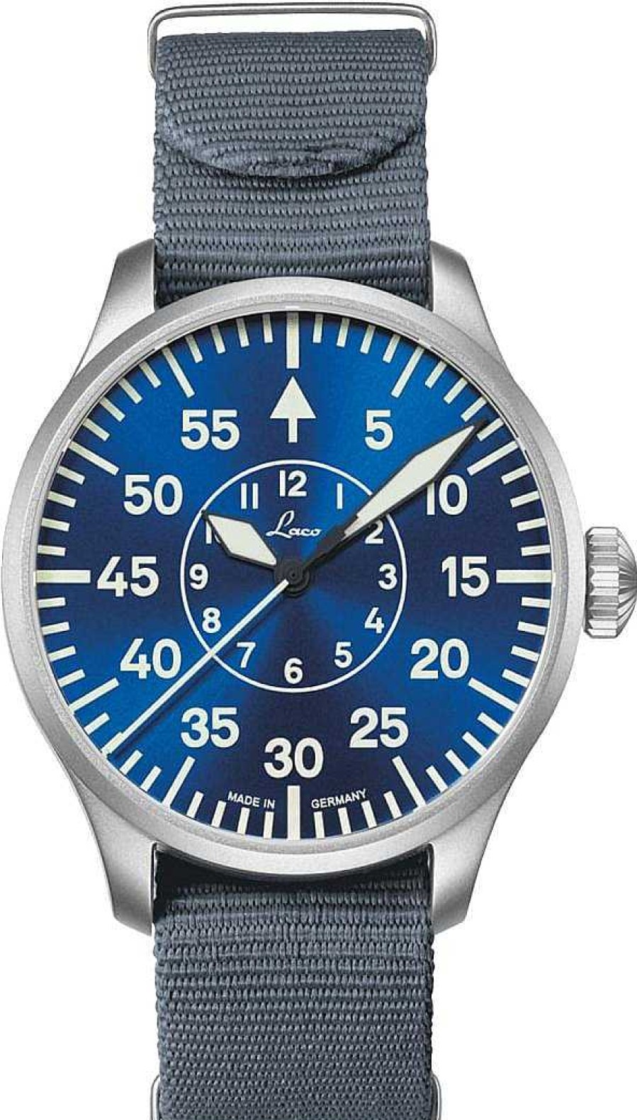 Uhren Laco | Laco Aachen Blaue Stunde 42 862101 Herren Automatikuhr Made In Germany