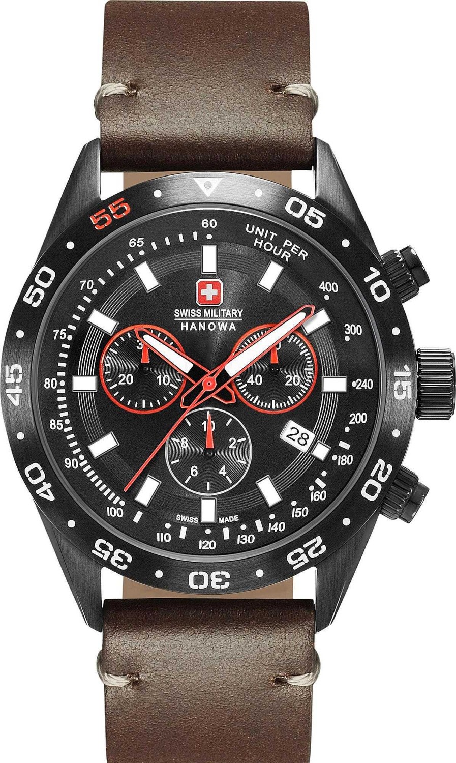 Uhren Swiss Military Hanowa | Hanowa Swiss Military Challenger Pro 06-4318.13.007 Herrenchronograph