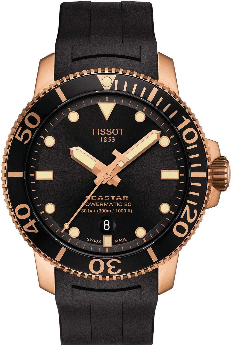 Uhren Tissot | Tissot Tissot Seastar 1000 Powermatic 80 T120.407.37.051.01 Herren Automatikchronograph