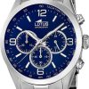 Uhren Lotus | Lotus Chrono Classic 18152/4 Herrenchronograph Klassisch Schlicht