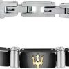 Schmuck MASERATI | Maserati Maserati Jewels Jm221Atz03 Herrenarmband