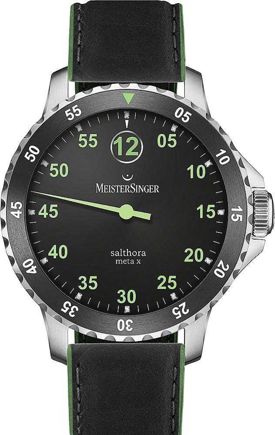 Uhren MeisterSinger | Meistersinger Salthora Meta X Samx902Gr Einzeiger Automatikuhr