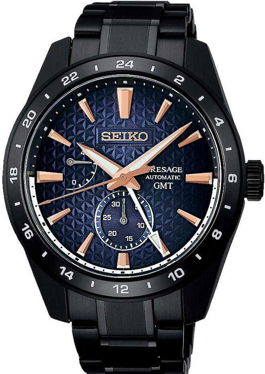 Uhren Seiko Presage | Seiko Presage Sharp Edged Series Spb361J1 Herren Automatikuhr Streng Limitierte Auflage