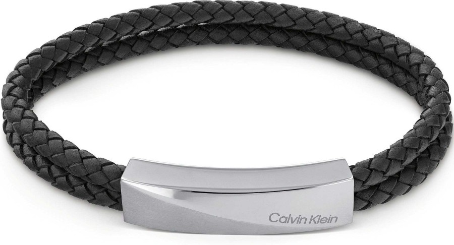 Schmuck Calvin Klein Jewelry | Calvin Klein Jewelry Wrapped & Braided 35000097 Herrenarmband