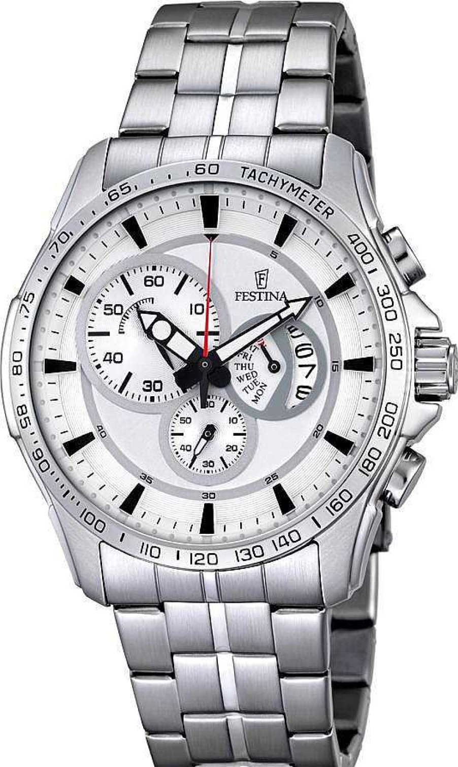 Uhren Festina | Festina Chronograph Sport F6849/1 Herrenchronograph Massives Geh Use