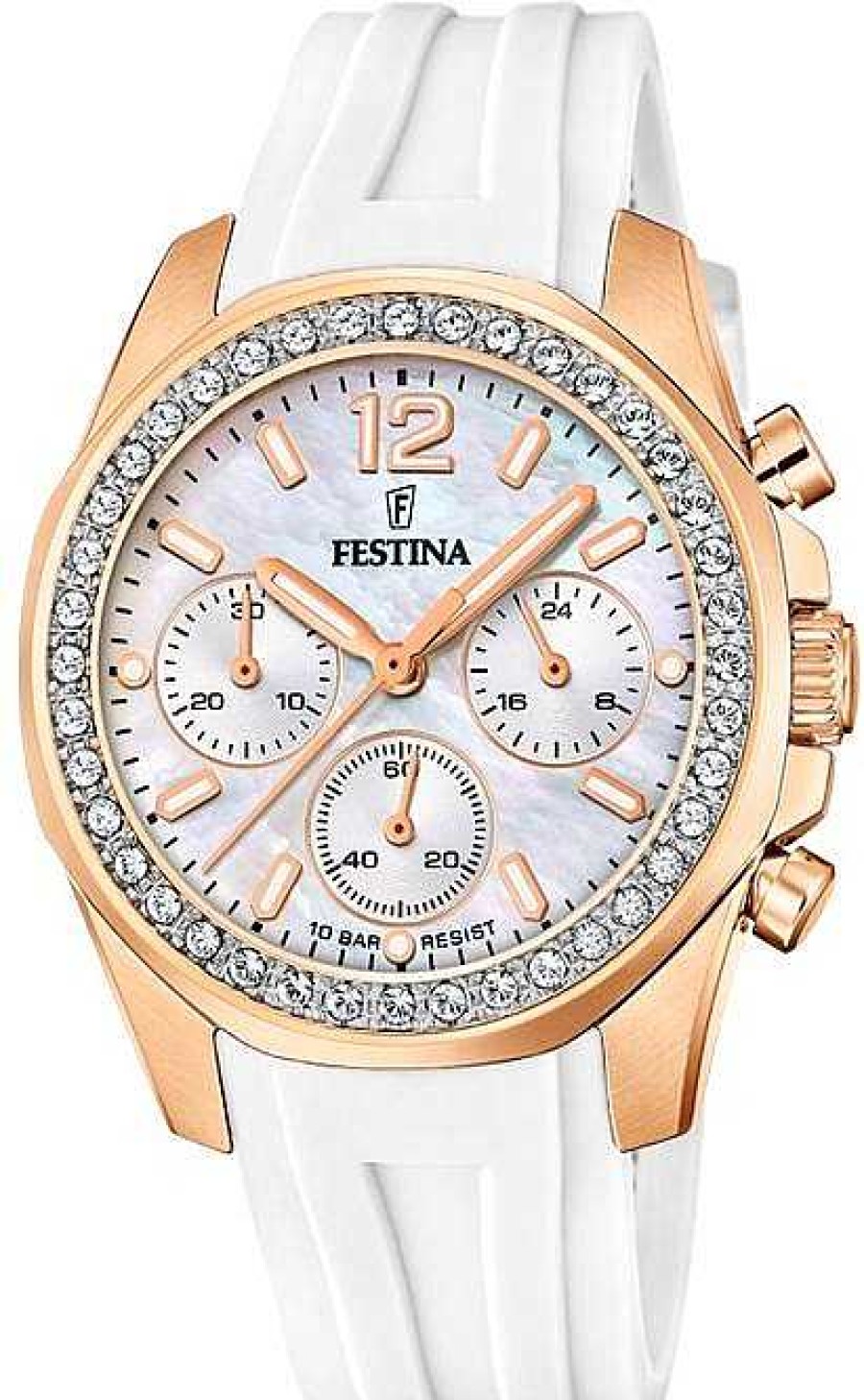 Uhren Festina | Festina Boyfriend F20611/1 Damenchronograph