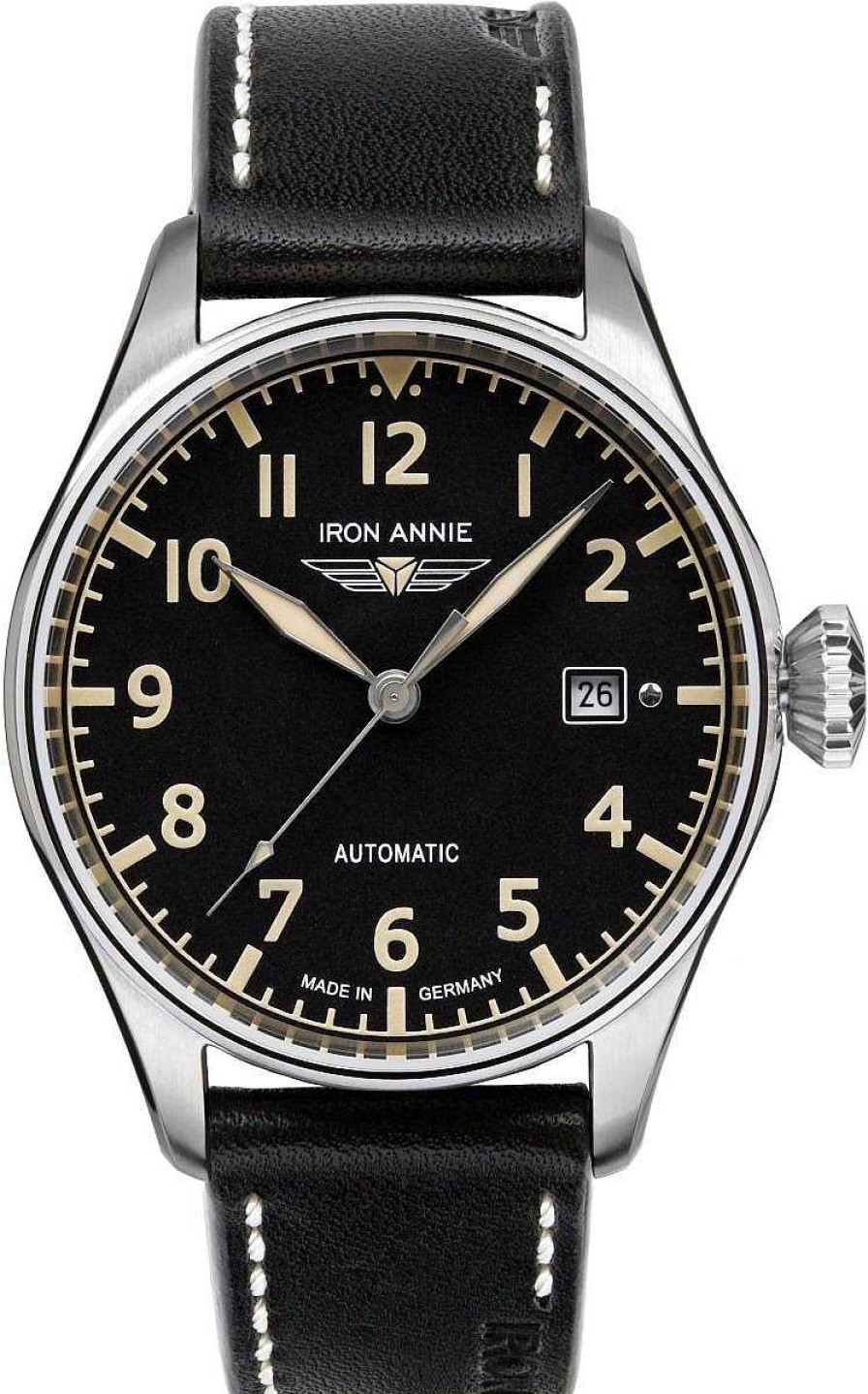 Uhren Iron Annie | Iron Annie Flight Control 51622 Herren Automatikuhr