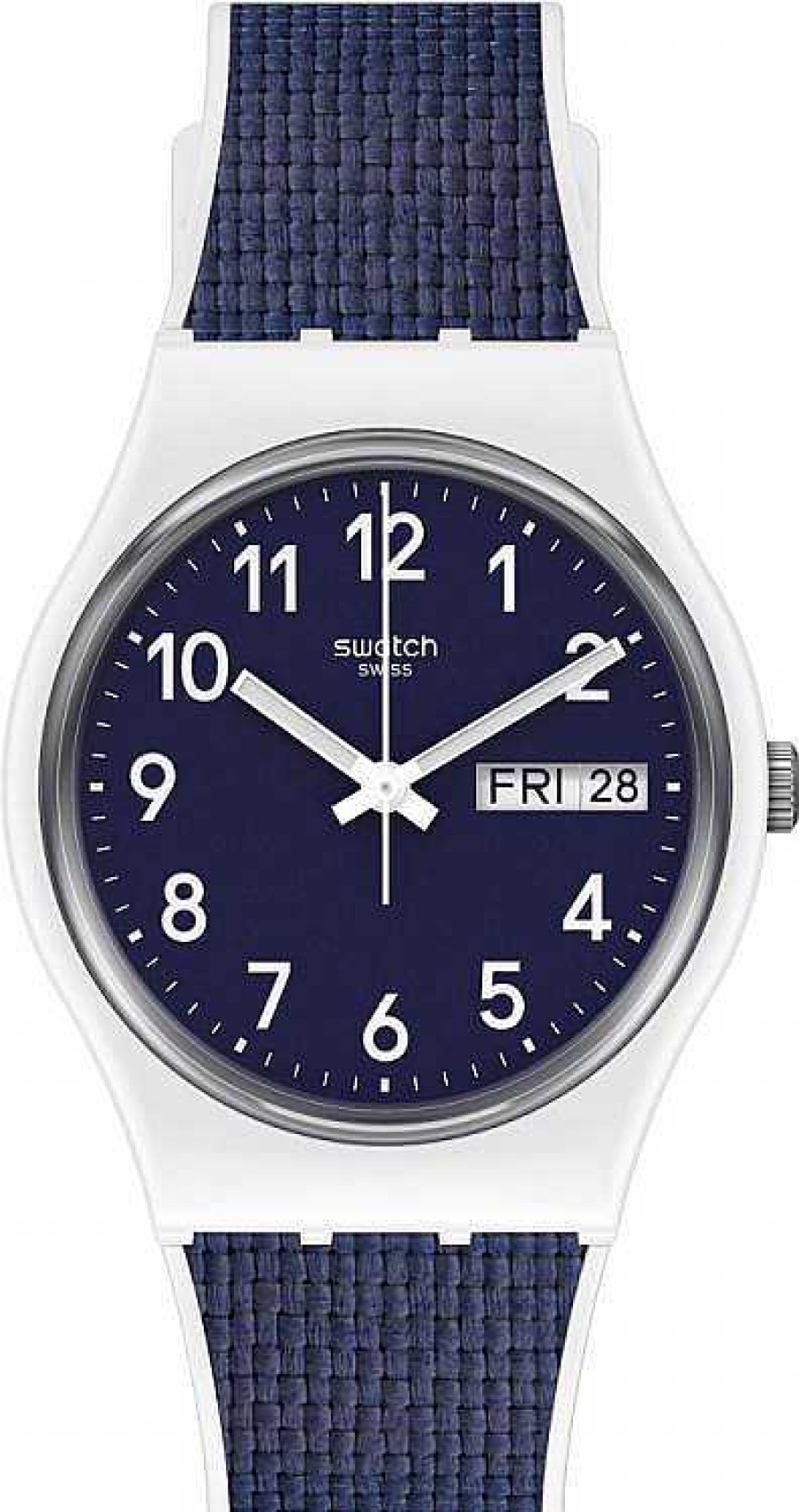 Uhren Swatch | Swatch Gent Standard Navy Light Gw715 Armbanduhr