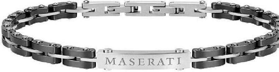 Schmuck MASERATI | Maserati Maserati Jewels Jm219Aqh10 Herrenarmband