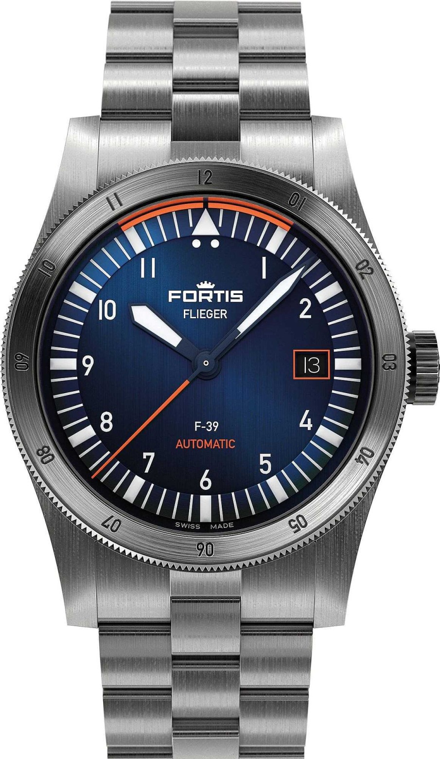 Uhren Fortis | Fortis Flieger F-39 F4220010 Herren Automatikuhr